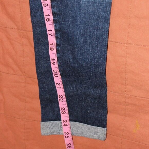 Ag Adriano Goldschmied Cigarette Roll-Up Low Rise Skinny Jeans Women's Size 25 - Picture 15 of 15